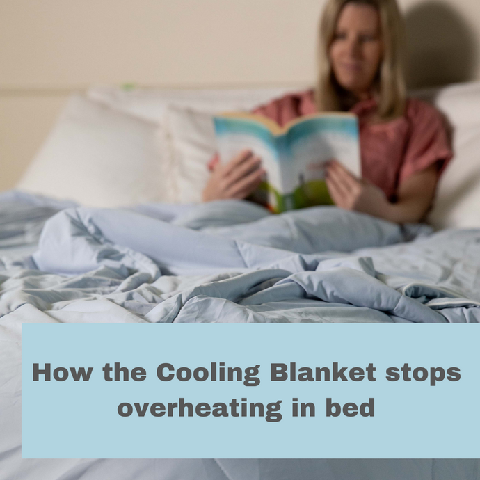 How to prevent overheating in bed at night.